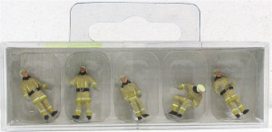  Preiser H0 10773 Feuerwehrmänner in moderner Einsatzkleidung - OVP NEU (6829e)