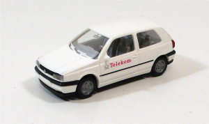 Spur H0 1/87 Wiking  PKW VW Golf Limousine Telecom (18/77)