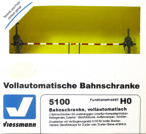 Viessmann 5100 H0 Bahnschranke vollautomatisch OVP - NEU