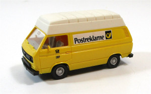Spur H0 Wiking VW LT 28 Hochdach Postfahrzeug Postreklame (54/32)