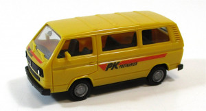 Spur H0 Herpa Transporter VW T3 PK Postkurier Post (55/97)