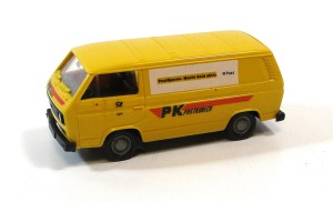 Spur H0 1/87 Roco Transporter VW T3 PK Postkurier Post (53/37)