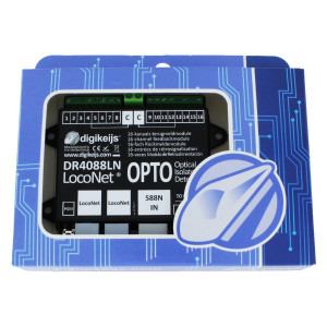 Digikeijs DR4088LN-OPTO Rückmelder digital DC S88N 16-fach LocoNet - OVP NEU
