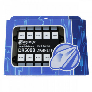 Digikeijs DR5098 Netzwerk Hub Verteiler digital 10-fach x-Bus - OVP NEU