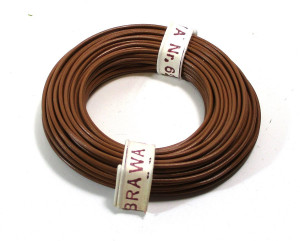 Kabel / Litze braun 10m 0,14mm² - verschiedene Marken (0,08€/m) (Z122)