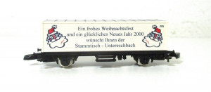 Märklin Z Weihnachtswagen 1999 / 2000 Stammtisch Untereschbach (6551E)