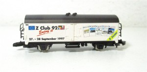 Märklin Z Club 92 Enjoy gedeckter Güterwagen 5 Jahre Club 92 1997 (6704E)