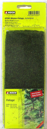 Noch 07292 Foliage Wiese dunkelgrün 20x23cm - OVP NEU (Z199)