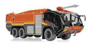 Wiking 1/43 043048 Feuerwehr - Rosenbauer FLF Panther 6x6 - OVP NEU