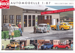 Busch Katalog Automodelle 2021