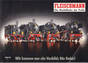 Fleischmann Katalog Ausgabe 1989/90