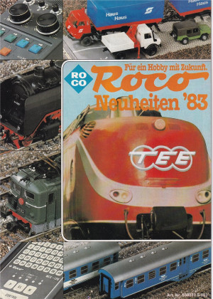 Roco Katalog Neuheiten Ausgabe 1983