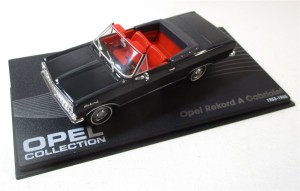 Modellauto 1:43 Opel Collection Rekord A Cabrio OVP (908E)