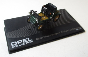 Modellauto 1:43 Opel Collection Motorwagen System Lutzmann OVP (910E)