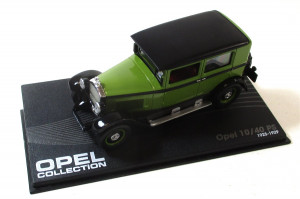 Modellauto 1:43 Opel Collection Opel 10 40 PS OVP (918E)