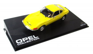 Modellauto 1:43 Opel Collection Opel GT 1968-1973 OVP (963E)