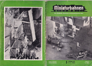 Zeitschrift Miniaturbahnen Band XII Ausgabe 3/1960