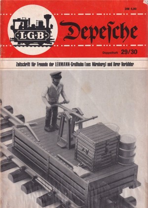 Zeitschrift LGB-Depesche Doppelheft 29-30/1976