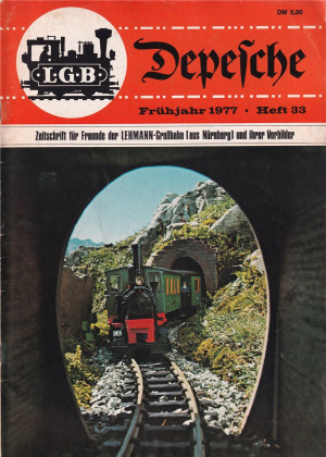 Zeitschrift LGB-Depesche Ausgabe 33/1977