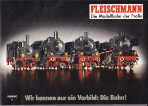 Fleischmann Katalog Ausgabe 1989/90