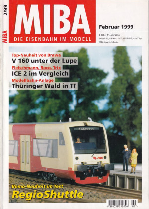 Zeitschrift Miniaturbahnen -  Ausgabe 2/1999