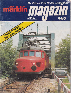 Zeitschrift Märklin Magazin 4/1986