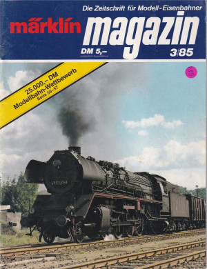 Zeitschrift Märklin Magazin 3/1985