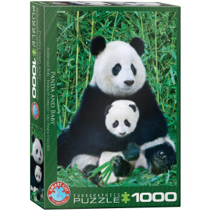 Eurographics Puzzle Panda und Baby 1000 Teile - NEU