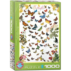 Eurographics Puzzle Schmetterlinge 1000 Teile - NEU