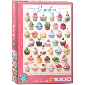 Eurographics Puzzle Cupcakes 1000 Teile - NEU