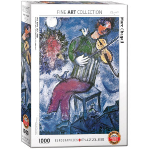 Eurographics Puzzle Der blaue Geiger von Marc Chagall 1000 Teile 1000 Teile - NEU