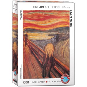 Eurographics Puzzle Der Schrei von Edvard Munch 1000 Teile - NEU