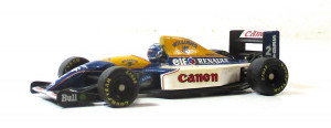 Modellauto 1:64 MicroChamps Williams FW 14 B Prost 1993 ohne OVP (z126-1F)