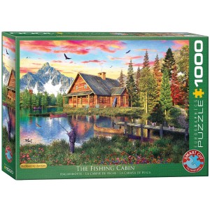 Eurographics Puzzle Die Anglerhütte von Dominic Davison 1000 Teile - NEU