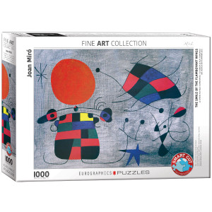 Eurographics Puzzle Das Lächeln der Flammenflügel von Joan Miró 1000 Teile - NEU