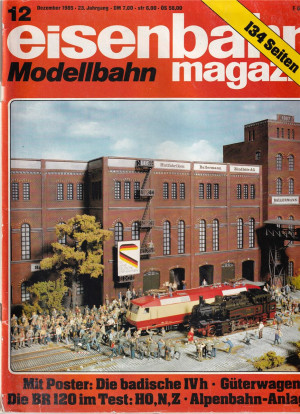 Zeitschrift Eisenbahn Magazin Ausgabe 12/1985
