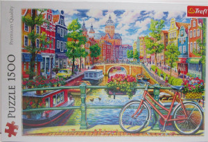 Trefl Puzzle 26149 Der Amsterdam Kanal, Niederlande 1500 Teile 85x58cm - OVP NEU