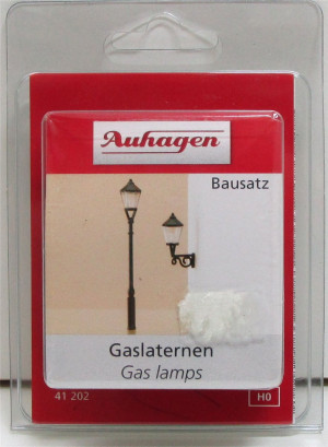 Auhagen H0 41202 Bausatz Gaslaternen (Atrappen) - OVP NEU