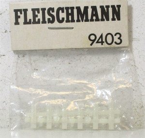 Fleischmann N 9403 Profi Gleis Isolier Schienenverbinder 12 Stück (Z175-14g)