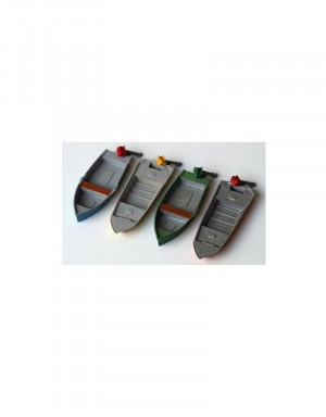 AlsaCast H0 8755.103 Bausatz Sportfischer - Boote - OVP NEU