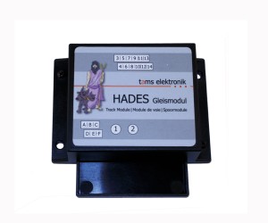 Tams 51-04158-01 Gehäuse für HADES Gleismodul - NEU