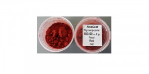 AlsaCast Spur H0 180.50 Pigmentpulver - rot  - OVP NEU