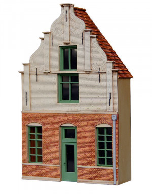 AlsaCast H0 8710.166 Bausatz Fassade F - Stadthaus - OVP NEU