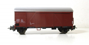 Sachsenmodelle H0 16098 gedeckter Güterwagen 143 2 493-1 DB OVP (4319F)