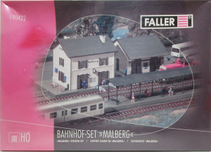 Faller H0 190422 Bahnhof- Set " Malberg " - OVP NEU 