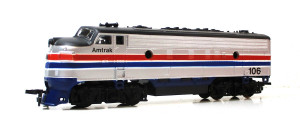 Life-Like Trains H0 8684 Diesellok F7 #106 Amtrak - OVP Analog (2963F)