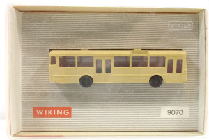 Wiking N 9070 MB Stadtbus elfenbeinfarben, Standmodell  (Z163/2)