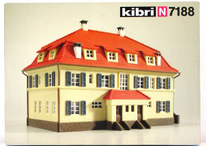 Kibri N 7188 Bausatz Haus Waldburg - OVP  (1768f)