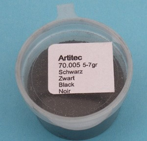 Artitec  70.005  Pulversfarbe schwarz - OVP NEU