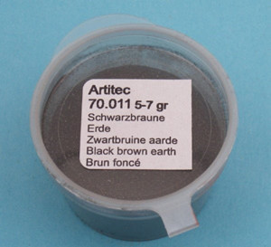 Artitec H0-Z Pulver schwarzbraune Erde- NEU